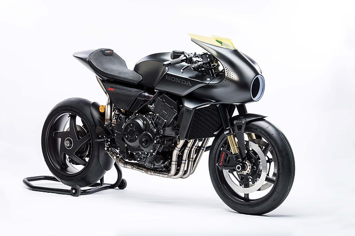 Futuristic, 4K, Concept bikes, Honda CB4 Interceptor, HD wallpaper