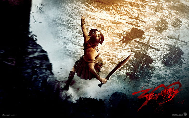 300: Rise of an Empire 2014-film, 300, Rise, Empire, 2014, film, HD tapet