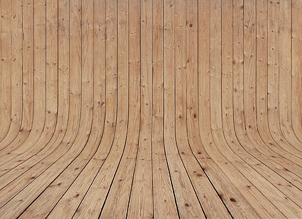 коричневые деревянные доски, дерево, древесина, крупный план, деревянная поверхность, текстура, изогнутая древесина, HD обои HD wallpaper