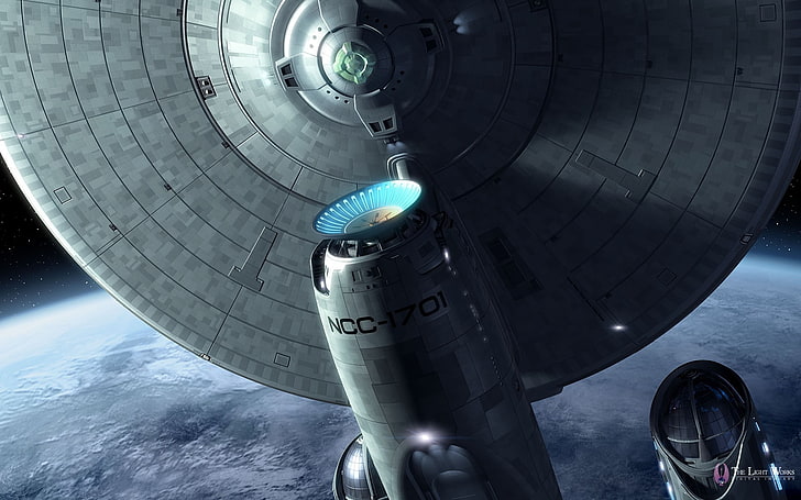Star Trek, USS Enterprise (nave espacial), espaço, HD papel de parede