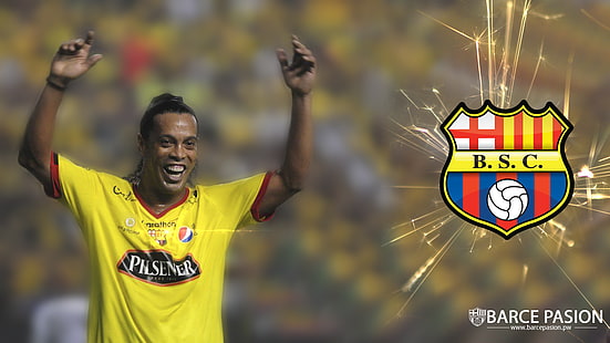 Barcelona SC, Ecuador, Ronaldinho, Sfondo HD HD wallpaper