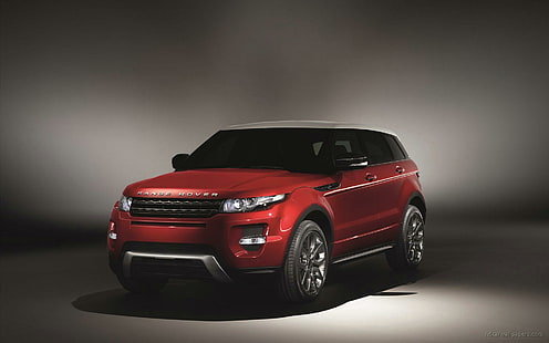 2012 Range Rover Evoque, red range rover suv, rover, range, 2012, evoque, cars, land rover, HD wallpaper HD wallpaper