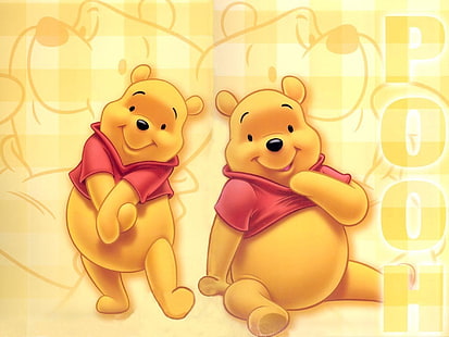 kartun, imut, disney, pooh, winnie The Pooh, Wallpaper HD HD wallpaper