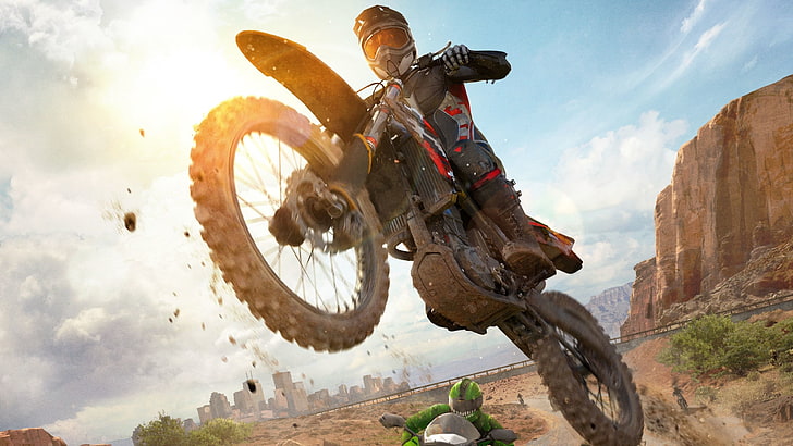 Moto Racer 4, Gamescom 2016, 레이스, 자전거, 최고의 게임, PC, PS4, Xbox One, HD 배경 화면