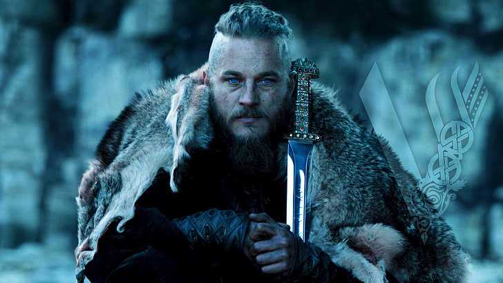 Ragnar Lodbrok, Die Wikinger, Travis Fimmel, HD-Hintergrundbild