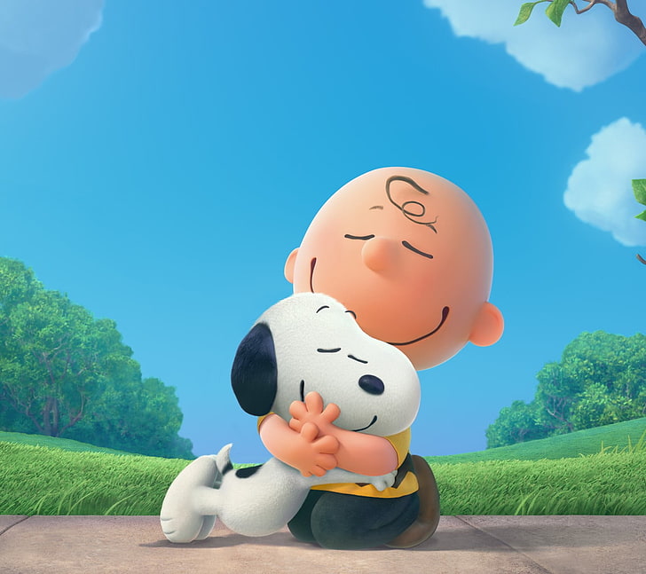 Snoppy poster, Peanuts (comic), Snoopy, Charlie Brown, peanuts (Movie), HD wallpaper