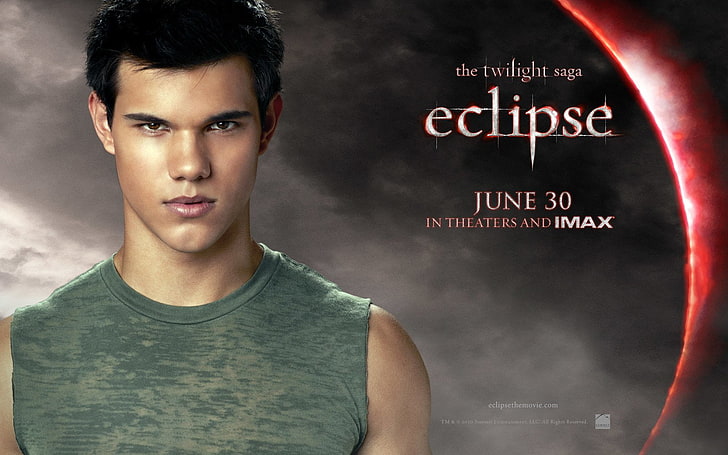 Film, La saga Twilight: Éclipse, Jacob Black, Taylor Lautner, Fond d'écran HD