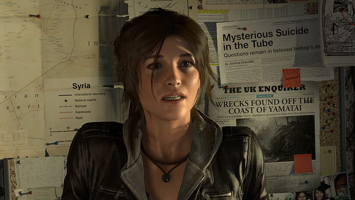 Tomb Raider'ın Yükselişi, Tomb Raider, Lara Croft, HD masaüstü duvar kağıdı