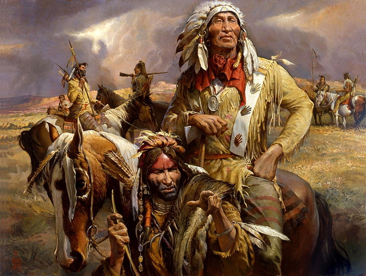 1600x1206 px, american, indian, native, western, HD wallpaper
