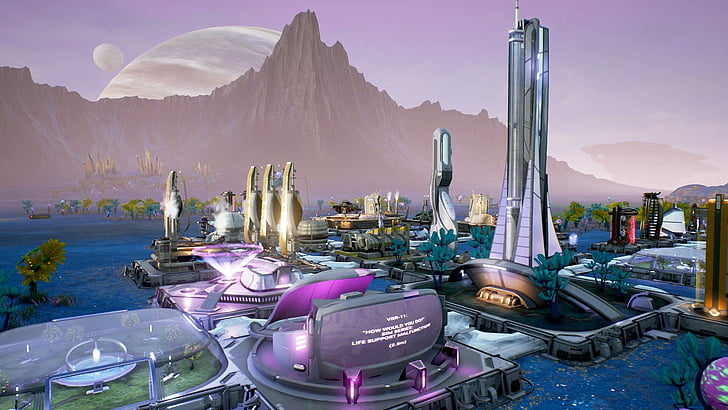 1avon, aven, building, cities, city, colony, detail, futuristic, sci-fi, strategy, technics, HD wallpaper