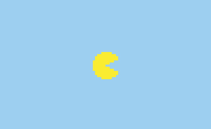 Pac Man, ilustrasi game Pacman, Game, Game Lainnya, Wallpaper HD