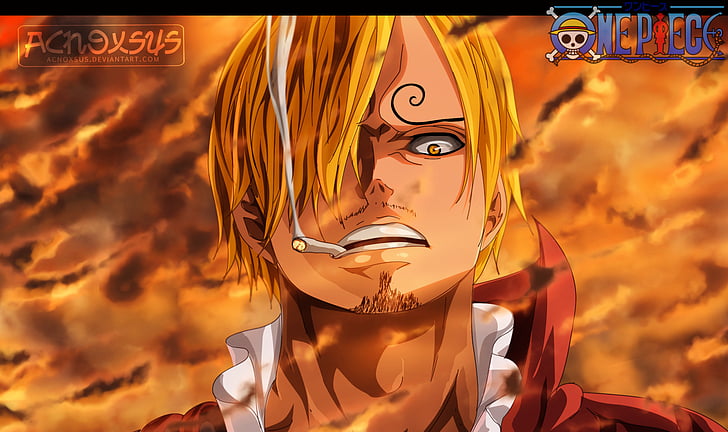 Anime, One Piece, Sanji (One Piece), Tapety HD