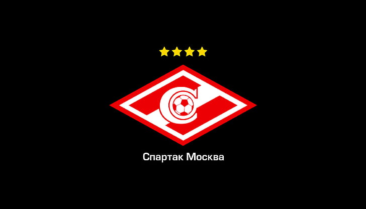 Sepak Bola, FC Spartak Moscow, Emblem, Logo, Wallpaper HD