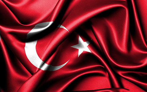 Banderas, bandera de Turquía, Fondo de pantalla HD HD wallpaper