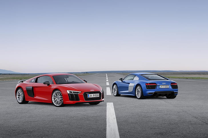 Audi R8 LMS GT3, Audi R8 V10 plus Coupé 15, Auto, HD-Hintergrundbild