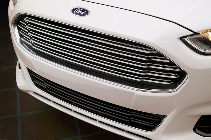 Ford Fusion sedán, coche, Fondo de pantalla HD