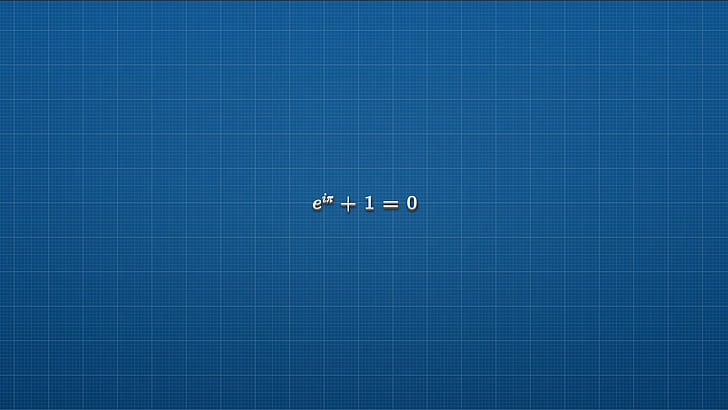 Blaupausen Euler Identität, HD-Hintergrundbild