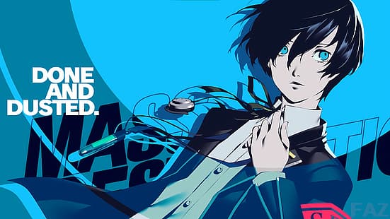 Persona 3, Persona 3 Portable, Anime Boys, Videospiele, Rollenspiele, japanische Kunst, Videospielkunst, HD-Hintergrundbild HD wallpaper
