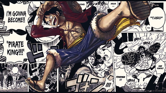 Anime, One Piece, Monkey D. Luffy, Sfondo HD HD wallpaper
