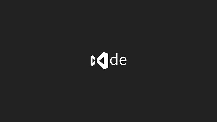 Code-Logo, Code, Microsoft Visual Studio, Programmierung, HD-Hintergrundbild