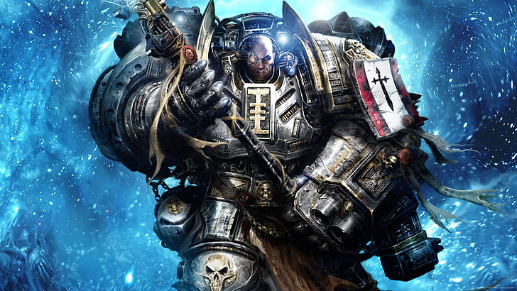 Thor Stormbreaker digital wallpaper, warhammer 40K, warhammer 40 000, All, Grey Knights, Grey Nights, HD wallpaper