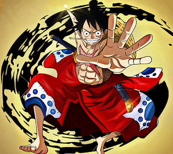 Anime, One Piece, Monkey D. Luffy, Fond d'écran HD HD wallpaper
