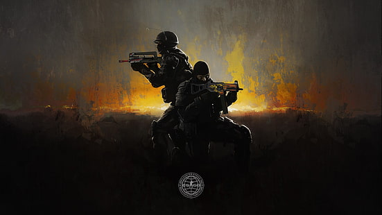 Counter Strike Global tapet, Counter-Strike: Global Offensive, konstverk, HD tapet HD wallpaper