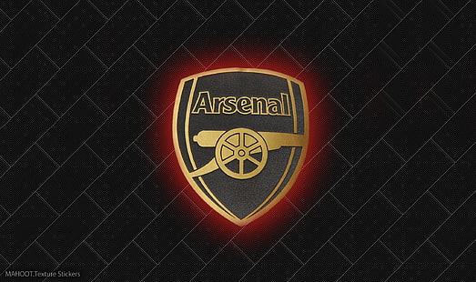 Футбол, Арсенал Ф.С., Эмблема, Логотип, HD обои HD wallpaper