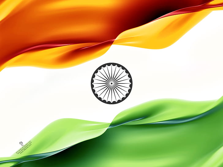 15 أغسطس 2017 ، عيد استقلال سعيد ، عيد الاستقلال ، علم الهند، خلفية HD