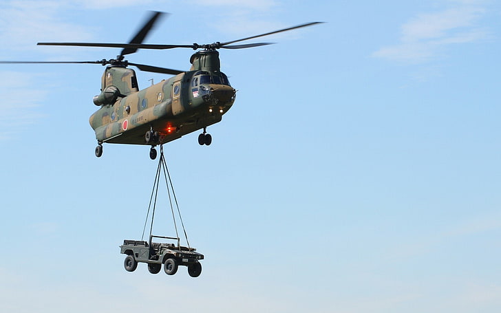 Militärhubschrauber, Boeing CH-47 Chinook, HD-Hintergrundbild