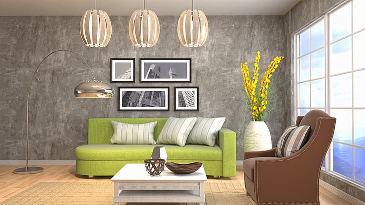 Design, Möbel, Interieur, Wohnzimmer, HD-Hintergrundbild