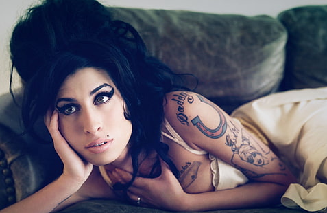 Amy Winehouse, mujer, cantante, Fondo de pantalla HD HD wallpaper