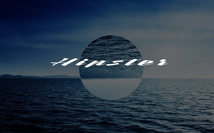 sea hipster photography photoshop pacific ocean, HD wallpaper