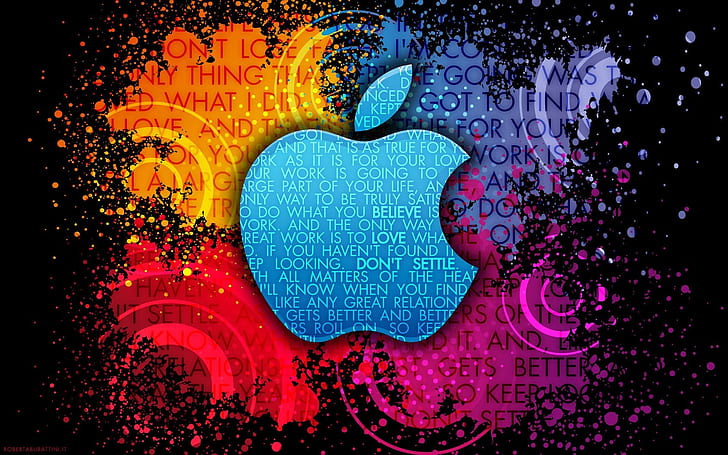 flerfärgat äpple inc. 1680x1050 Teknik Apple HD Art, Apple Inc., flerfärgat, HD tapet