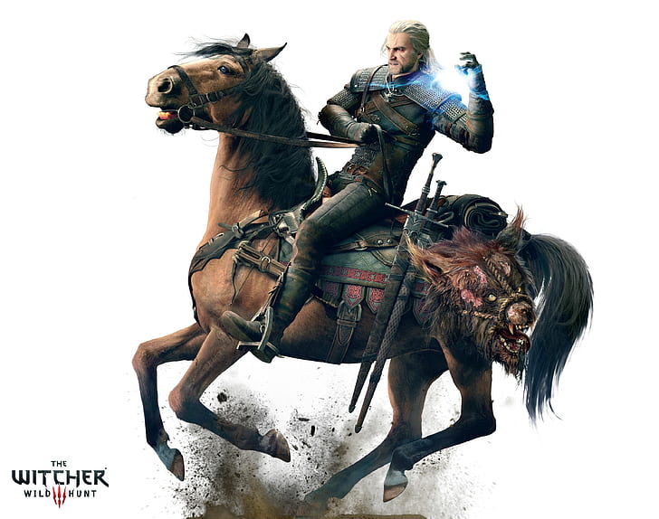 The Witcher 3: Wild Hunt, anna henrietta, horse, Geralt of Rivia, PC gaming, Regis, blood and wine, knight, games, the witcher 3: wild hunt, anna henrietta, horse, geralt of rivia, pc gaming, regis, blood and wine, knight, HD wallpaper