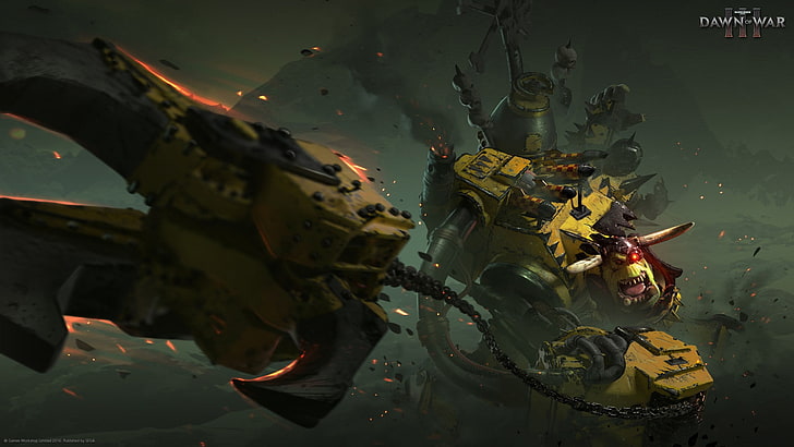 Warhammer 40.000, WH40K, Dawn of War 3, Orks, HD-Hintergrundbild