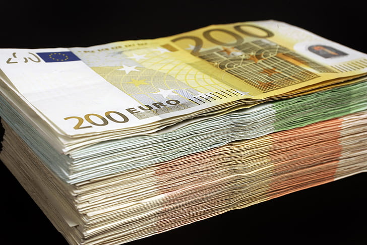 money, Euro, currency, HD wallpaper