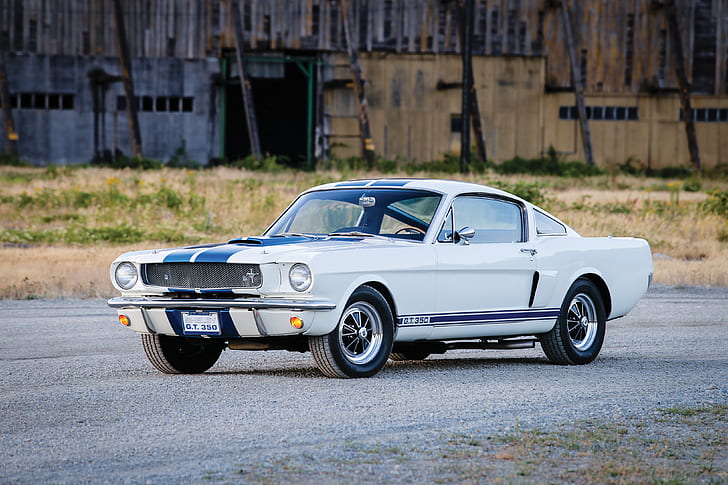 Mustang, Ford, Shelby, Prototype, 1965, GT350, HD тапет