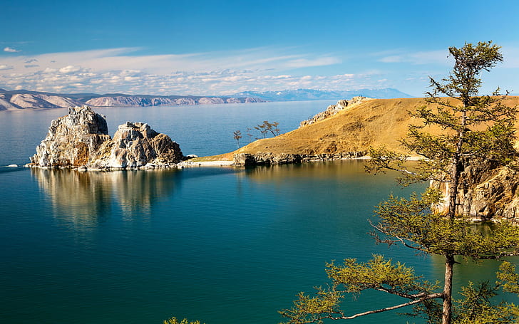 Paisaje Rusia Lago Baikal Naturaleza 411612, Fondo de pantalla HD