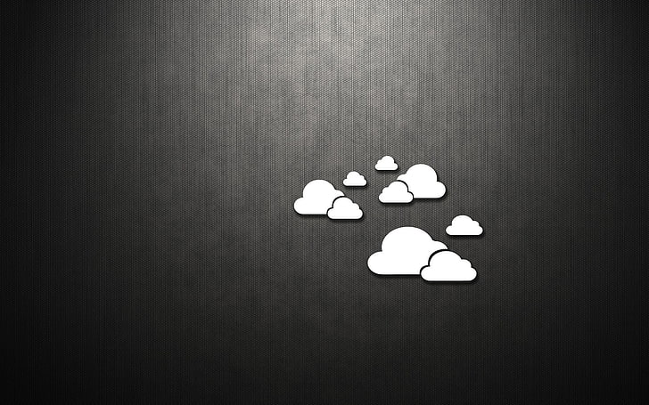 ilustração da nuvem, abstrata, HD papel de parede