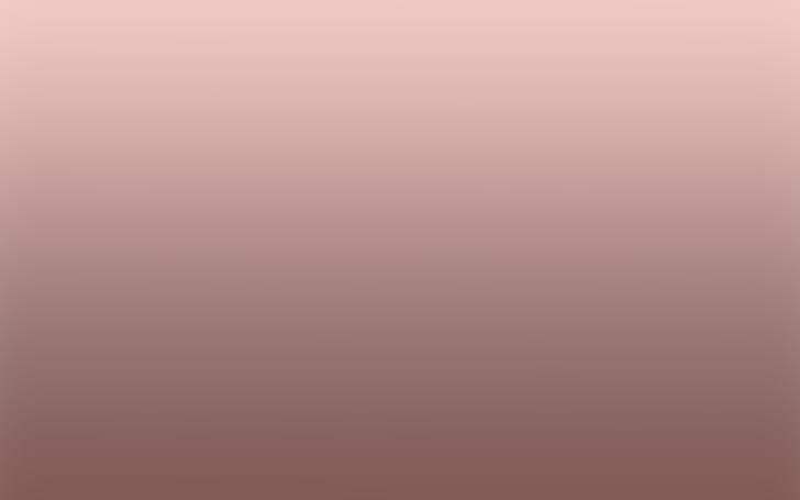 rose, gold, pink, gradation, blur, HD wallpaper