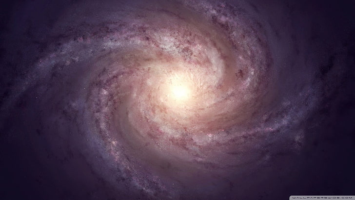 galaxy, spiral galaxy, HD wallpaper