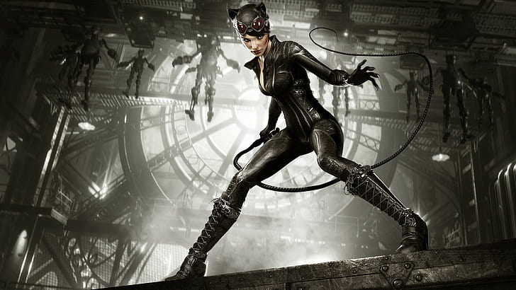 Catwoman, Batman: Arkham Knight, videogiochi, Sfondo HD