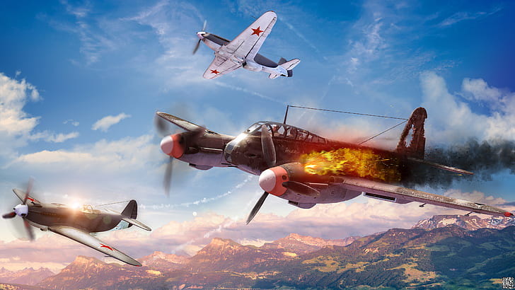 Spiel des Zweiten Weltkriegs, War Thunder, HD-Hintergrundbild