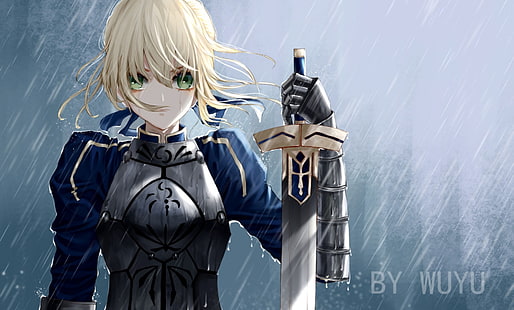 Fate Series, Fate / Stay Night, Artoria Pendragon, Saber (Fate Series), วอลล์เปเปอร์ HD HD wallpaper