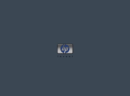 Komputer HP, logo HP Invent, komputery, sprzęt, komputer, Tapety HD HD wallpaper