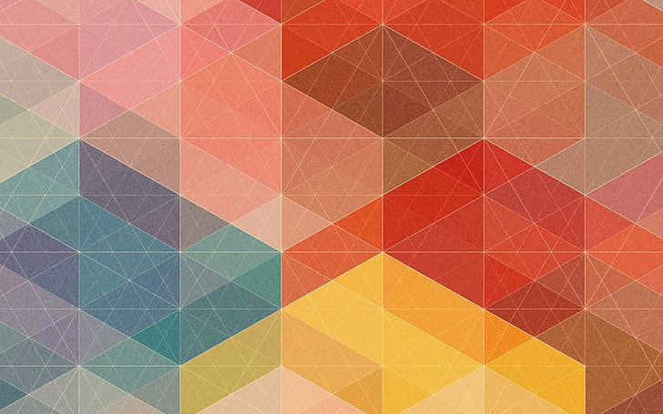 Shape, Form, Background, Connections, Multi-colored, HD wallpaper