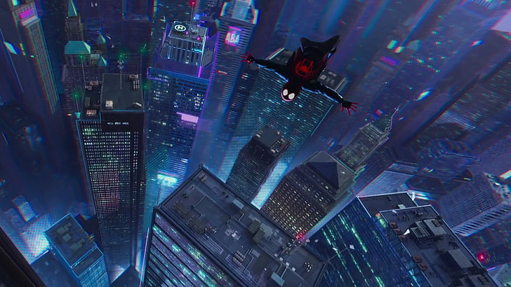 Film, Spider-Man: Into The Spider-Verse, HD tapet