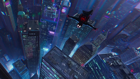Филм, Spider-Man: Into The Spider-Verse, HD тапет HD wallpaper