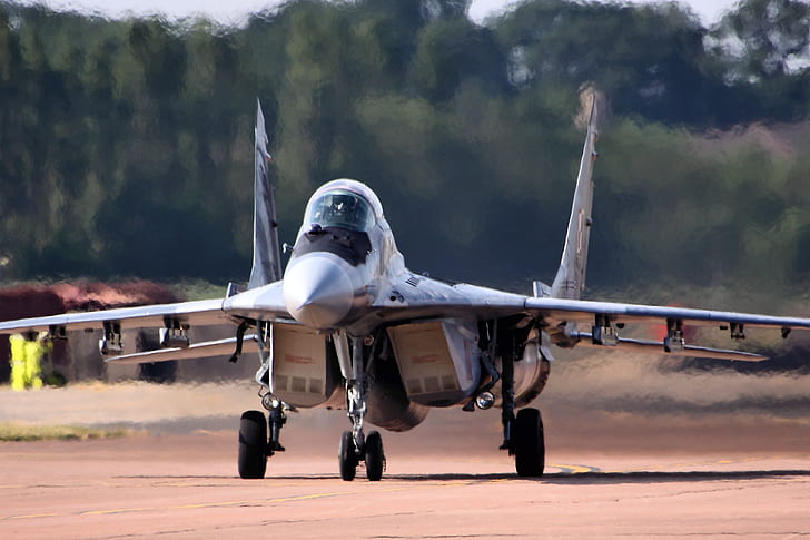 caça, MiG-29, MiG-29, força aérea polonesa, HD papel de parede